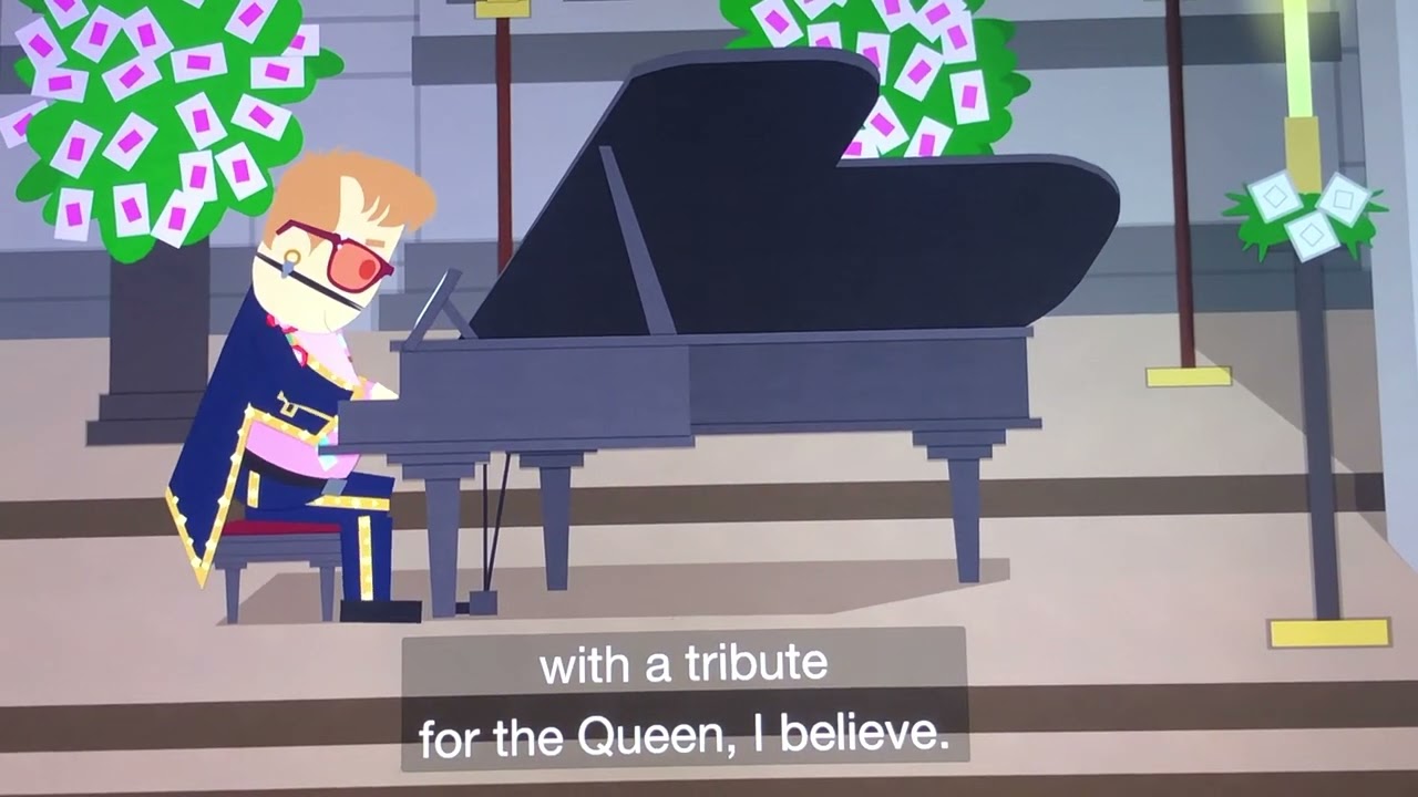 Sir Smelly John Goodbye Queefy Queen Elton John South Park The Worldwide Privacy Tour