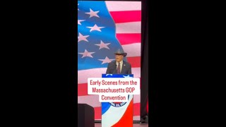 Early scenes from MassGOP Convention