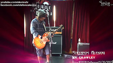 Stefanos Alexiou - Mr Crowley (Randy Rhoads tribute) Live at House of Blues Hollywood