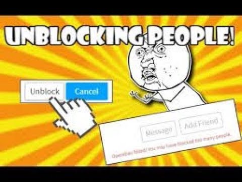 How To Unblock People On Roblox Operation Failed Youtube - roblox unblock people