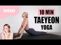Snsd taeyeon inspired yoga workout  kpop idol daily stretch routine for flexibility  mish choi