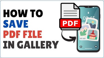 How to Save PDF in Gallery