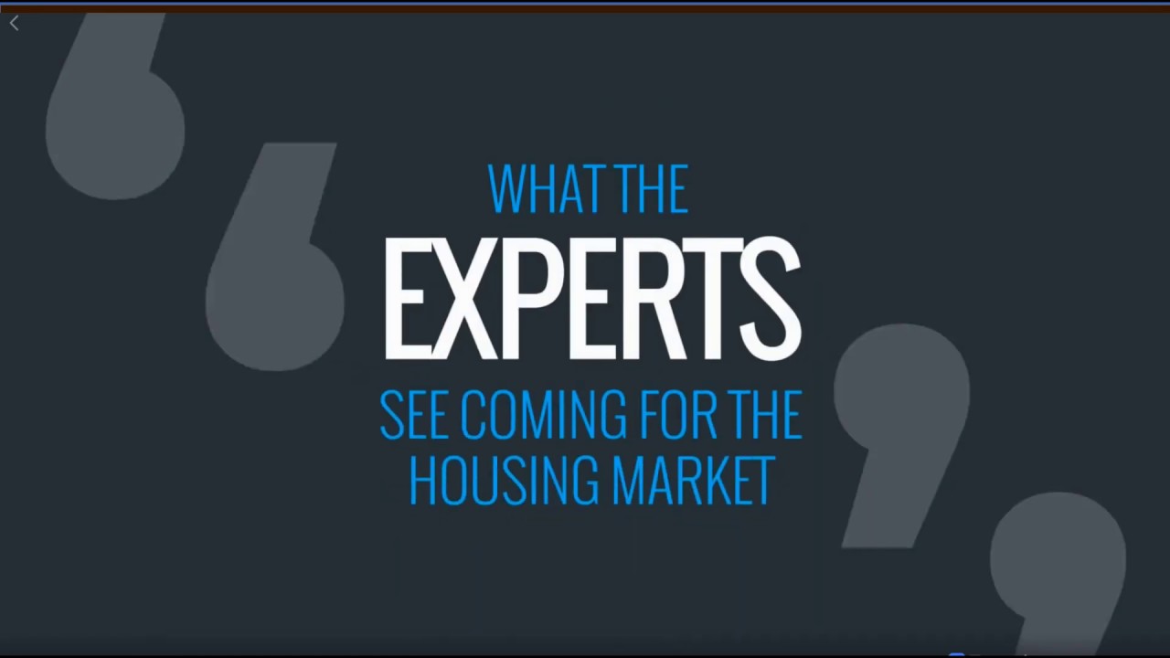 What are the experts saying about the future of the housing market ...