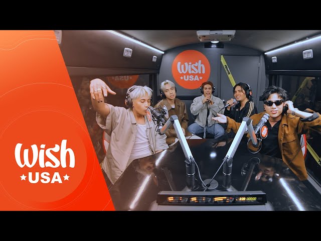 SB19 performs CRIMZONE LIVE on the Wish USA Bus class=