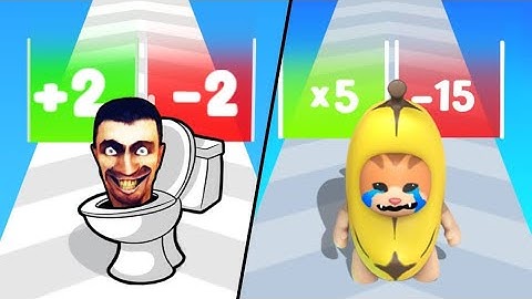 Merge Master Monster Run 3D | Epic Banana Run / All Level Gameplay: Android,iOS - New APK Mod