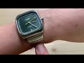 Unboxing Brew Retromatic Watch - Green Dial