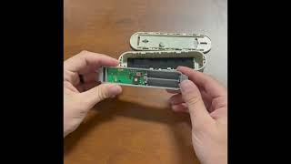 Changing Batteries in Somfy Motion Sensor