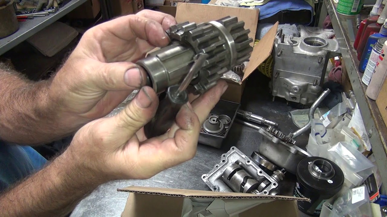 1965 panhead 121 4speed transmission rebuild FL FLH 1966 shovelhead harley by tatro machine