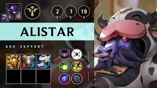Alistar Support vs Braum - KR Master Patch 25.13