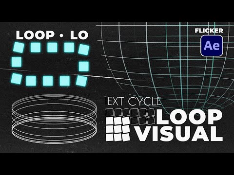 5 Visual Design Loop Animations in After Effects