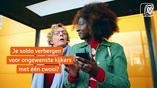 Ontdek alle voordelen van de ING Banking-app: je balans verbergen