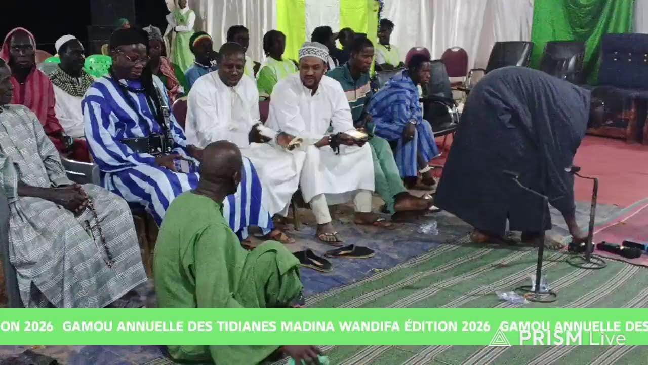 GAMOU ANNUELLE DES TIDIANES A MADINA WANDIFA ÉDITION 2026
