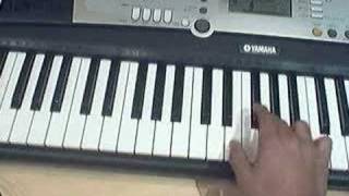 Funeral for a friend Roses for the dead piano tutorial