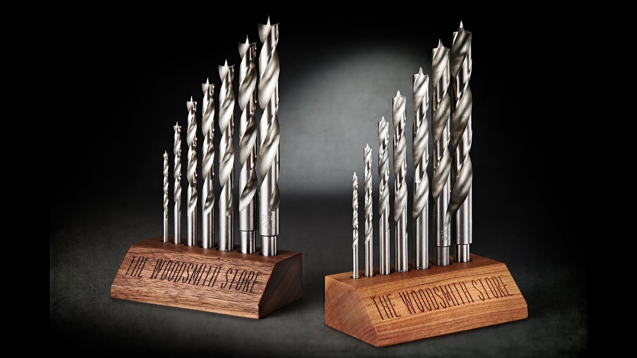 7-piece Brad Point Bit Collector Set! Exclusively at The Woodsmith ...