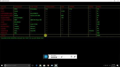 Computer Shop Win32 Project