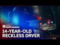 14-Year-Old Caught Driving After Dangerous 100MPH Car Chase! | Real Responders