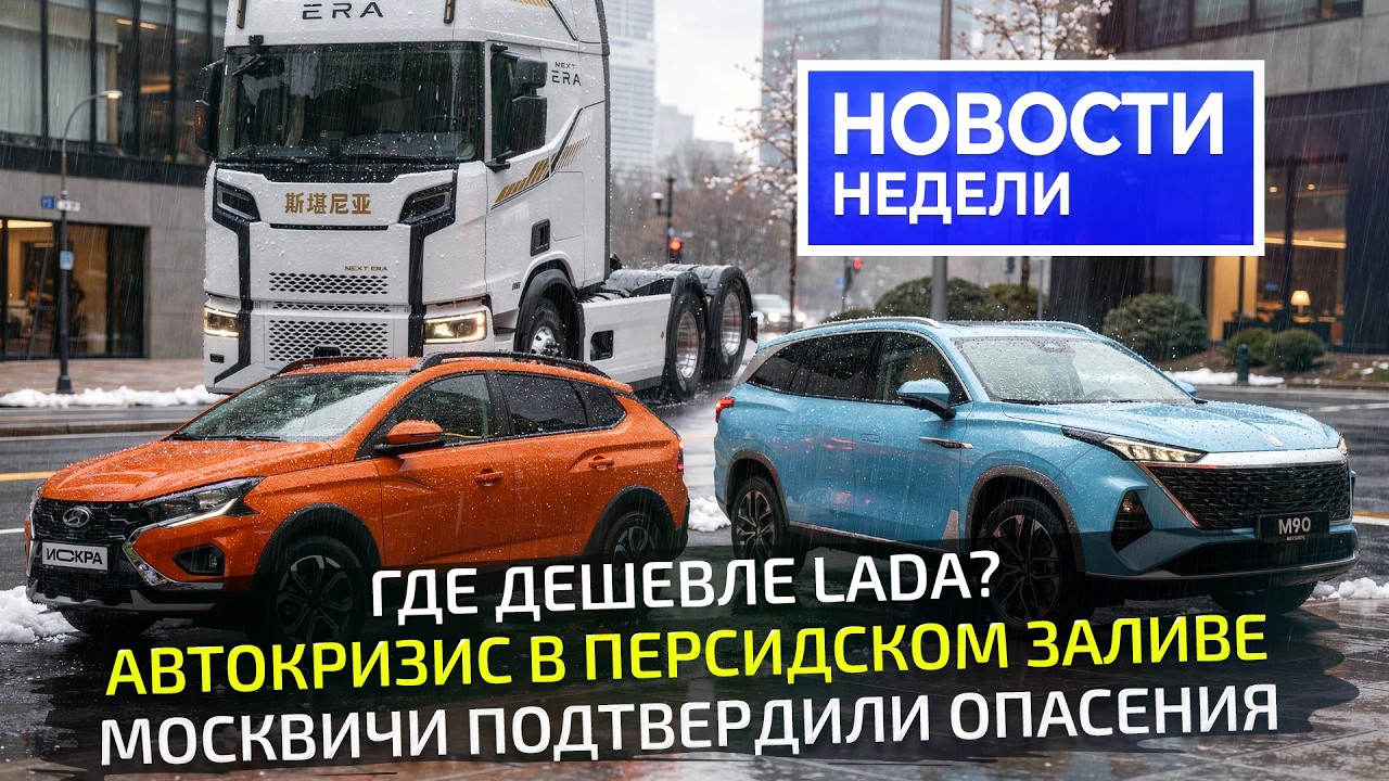 Блокада всемирной авторазборки, почём Москвичи и Umo, не-Scania Next Era 📺 «Новости недели» №356