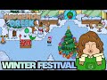 WINTER FESTIVAL IS HERE! SNOWBALL FIGHTS &amp; FREE ITEMS!💙❄️ | Hedgehog Creek