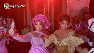 Actress Arike Gold Greet Guests At Her 40Th Birthday Celebration