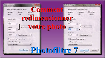 Photofiltre 7 comment redimensionner votre photo