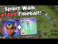 Starting the RC Charge in the MIDDLE of the attack after a Fireball is wild