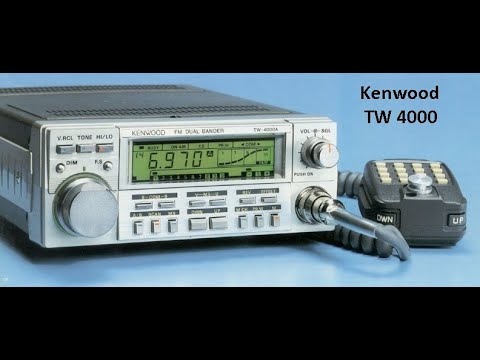 KENWOOD　TW-4000 KENWOOD DUAL BANDS TW 4000 A REVIEW - YouTube