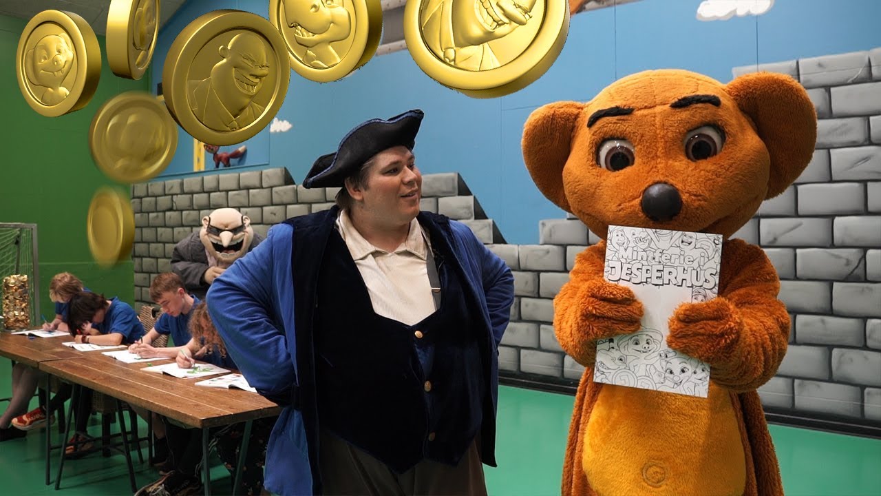 Dr. Træls laver penge - Hjælp Hugo og Romkugle med at stoppe ham!