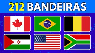 ADIVINHE TODAS as Bandeiras do Mundo 🌍 | Adivinhe o País pela Bandeira | Mestre Quiz screenshot 1