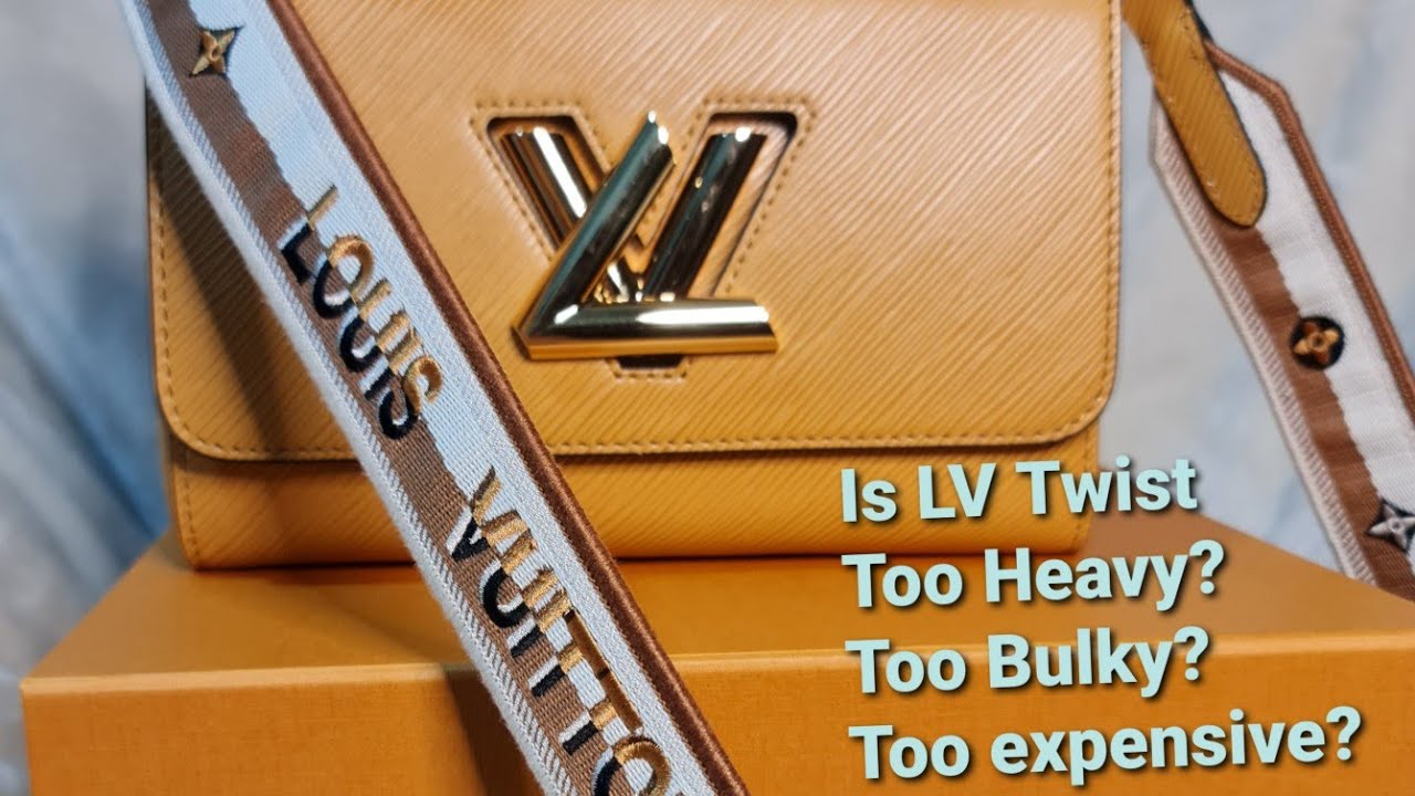 Louis Vuitton Twist, nearly as expensive as the LV Capucines collection?  heavy and bulky? 