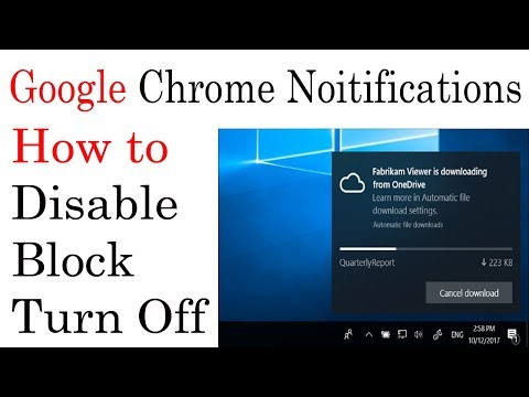How To Disable Chrome Notifications Windows