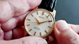 KING SEIKO Hand-Winding 1965 Vintage Hand-Winding Ref.44-2000 #N65297