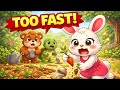 The Rabbit Who Was Too Impatient 🐰 | Moral Story for Kids