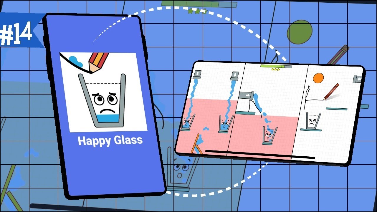Прохождение игрового процесса ➤ Happy Glass #14
