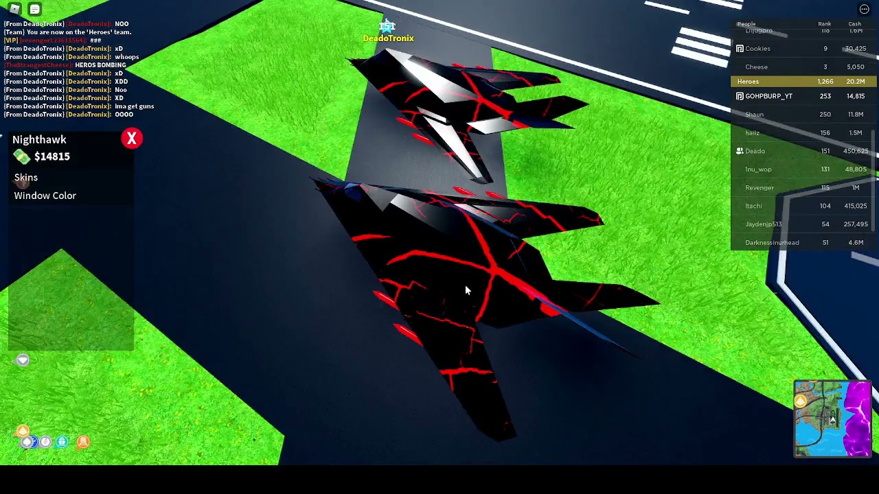 A bought all the skins in Mad City!