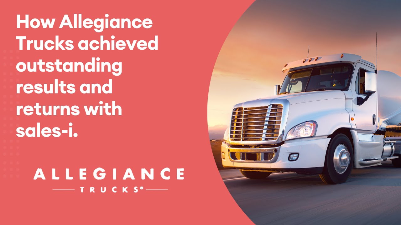 How Allegiance Trucks achieved outstanding results with salesi. YouTube
