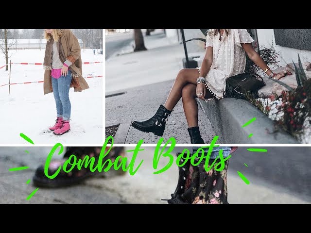 💎 OUTFITS PARA COMBINAR TUS COMBAT BOOTS 💯 