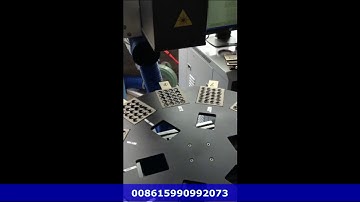 buttons engraving with CO2 laser marking machine