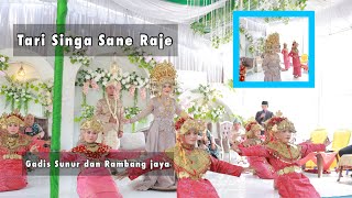 Tari singa sane raje. Desa Sunur