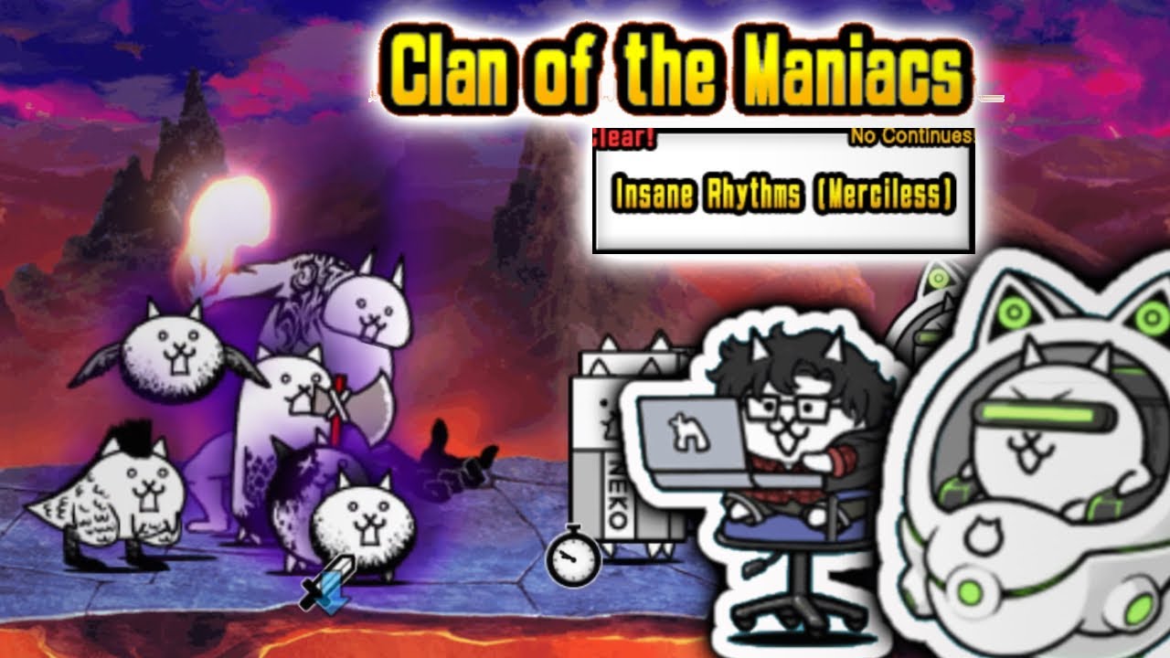 Battle Cats | Clan of Maniacs | Insane Rhythms (Merciless) ft. Dual Cyberpunk