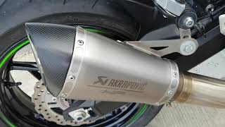 Z900 Fake Akrapovic Shorty Hp Exhaust