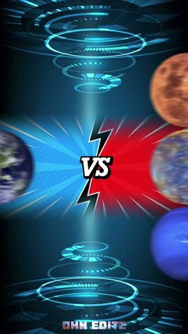 Earth vs planets #earth #shorts