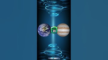 Earth vs planets #earth #shorts
