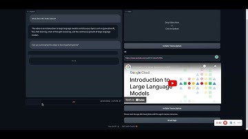 Demo of ChatGPT for Youtube Videos (Any video) built with Langchain and Whisper