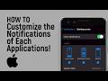 How to Customize the Notifications of Each Applications on iPhone 15 Pro
