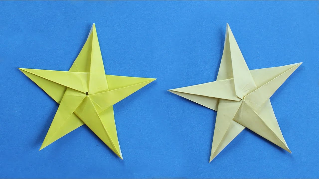 ⭐ Origami Stella a 5 Punte | Facile per Bambini | Easy Origami 5-Pointed Star