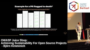 AppSec EU 2017 OWASP Juice Shop by Björn Kimminich