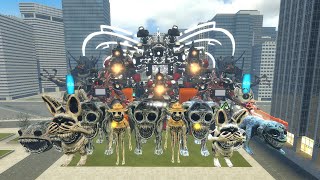 CATNAP But Walk On 2 LEGS ZOONOMALY ALL MONSTER CAMERA STRIDER  ALL SKIBIDI TOILET In Garry's Mod