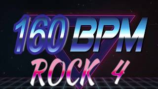 160 BPM - Rock 4 - 4/4 Drum Track - Metronome - Drum Beat