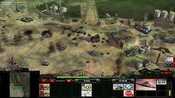 C&C Generals Contra 009 Patch 3 Infantry general vs Toxin general(3)[Hard]