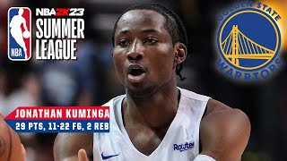 Jonathan Kuminga GOES OFF for 29 PTS for Warriors vs. Celtics | NBA Summer League